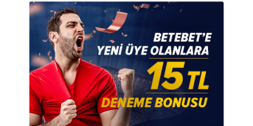 Betebet Yeni Üye Olanlara 15 TL Deneme Bonusu betebet-deneme-bonusu
