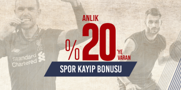 Oleybet 20%'ye Varan Anlık Spor Kayıp Bonusu oleybet-anlik-spor-kayip-bonusu