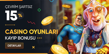 Tipobet 15% Casino Kayıp Bonusu tipobet-casino-kayip-bonusu