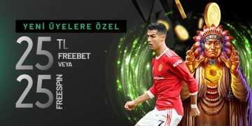 Gribet 25 TL Freebet veya 25 Freespin gribet-yeni-uyelere-deneme-bonusu
