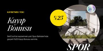 Betcool 25% Spor Kayıp Bonusu betcool-spor-kayip-bonusu