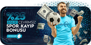 Betmoon 25% Anlık Çevrimsiz Spor Kayıp Bonusu betmoon-anli-cevrimsiz-spor-kayip-bonusu