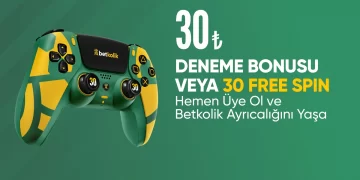 Betkolik 30 TL Deneme Bonusu betkolik-deneme-bonusu
