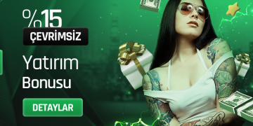 Tarafbet 15% Çevrimsiz Yatırım Bonusu tarafbet-cevrimsiz-yatirim-bonusu